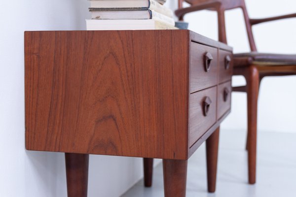 Small Danish Teak Chest of Drawers by Kai Kristiansen for FM, 1960s-WIX-1705092