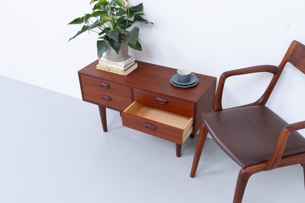 Small Danish Teak Chest of Drawers by Kai Kristiansen for FM, 1960s-WIX-1705092