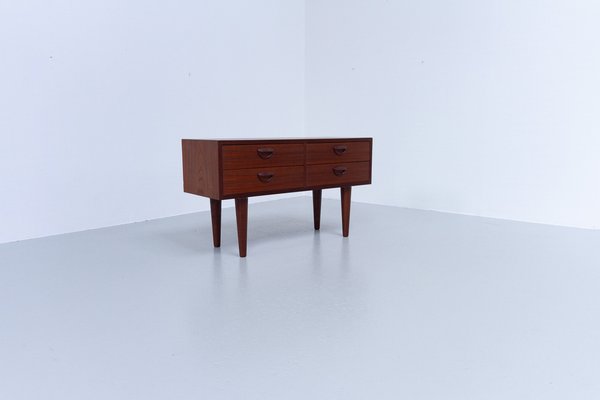 Small Danish Teak Chest of Drawers by Kai Kristiansen for FM, 1960s-WIX-1705092