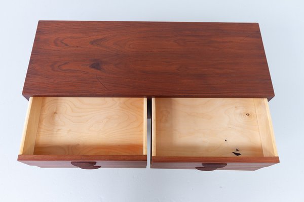 Small Danish Teak Chest of Drawers by Kai Kristiansen for FM, 1960s-WIX-1705092