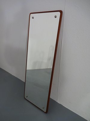 Small Danish Teak Mirror from Jansen Spejle, 1960s-RDW-628199