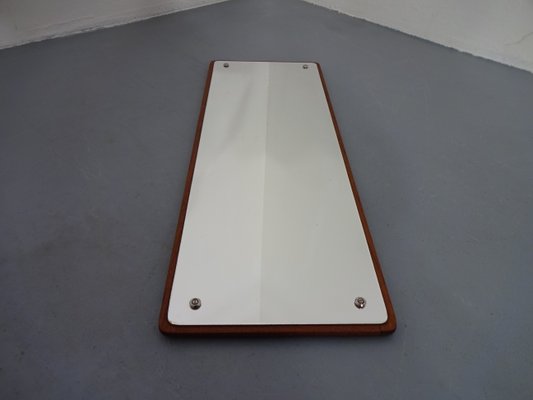 Small Danish Teak Mirror from Jansen Spejle, 1960s-RDW-628199