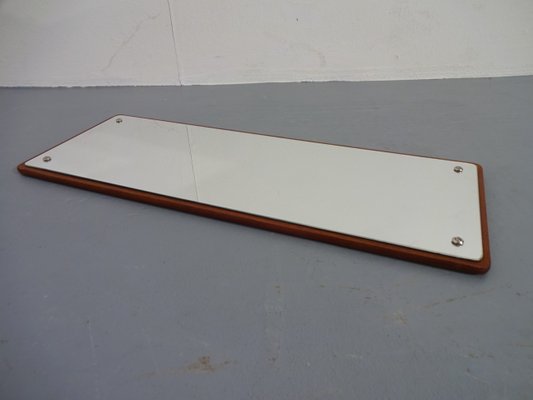 Small Danish Teak Mirror from Jansen Spejle, 1960s-RDW-628199