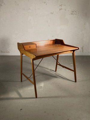 Small Desk Emblematic Model by Svend Åge Madsen Knudsen & Søn Edition, Denmark, 1950s-NLF-1720122