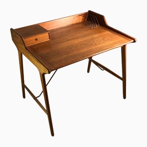 Small Desk Emblematic Model by Svend Åge Madsen Knudsen & Søn Edition, Denmark, 1950s-NLF-1720122