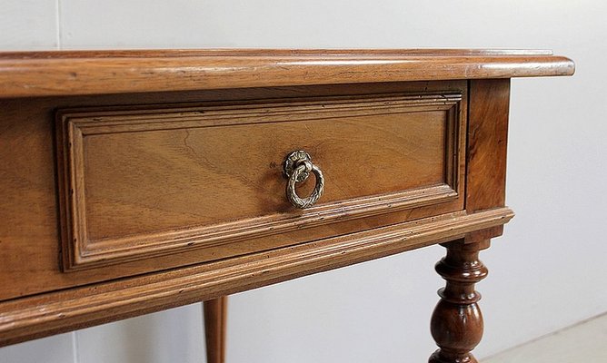 Small Desk in Walnut, 1920s-RVK-895730