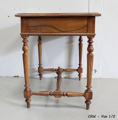 Small Desk in Walnut, 1920s-RVK-895730