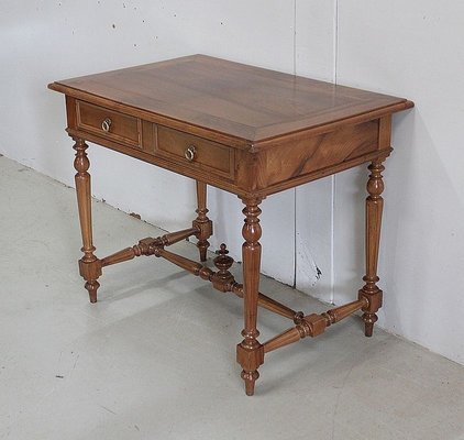 Small Desk in Walnut, 1920s-RVK-895730