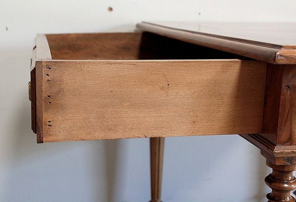 Small Desk in Walnut, 1920s-RVK-895730