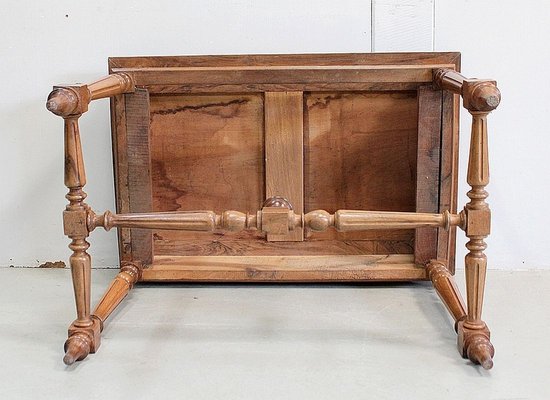 Small Desk in Walnut, 1920s-RVK-895730