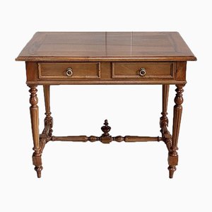 Small Desk in Walnut, 1920s-RVK-895730