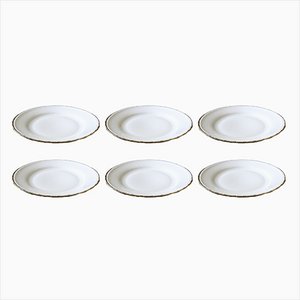 Small Dining Plates from Rörstrand, Set of 6-JKV-1795761