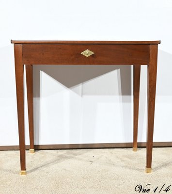 Small Directoire Mahogany Table, Early 19th Century-RVK-1819251