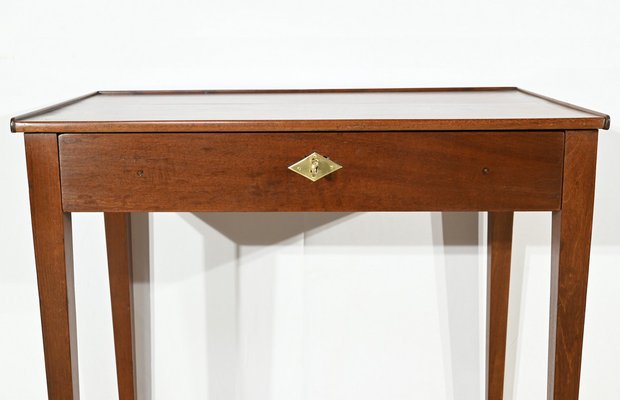 Small Directoire Mahogany Table, Early 19th Century-RVK-1819251