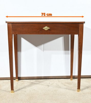 Small Directoire Mahogany Table, Early 19th Century-RVK-1819251