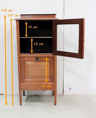 Small Display Cabinet and Magazine Rack, 1920s-RVK-768784