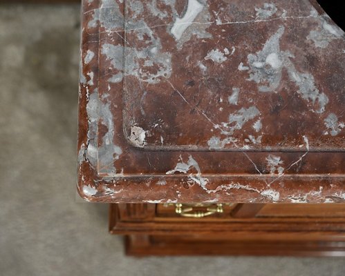 Small Dressing Table in Blonde Mahogany, 1920s-RVK-1763029