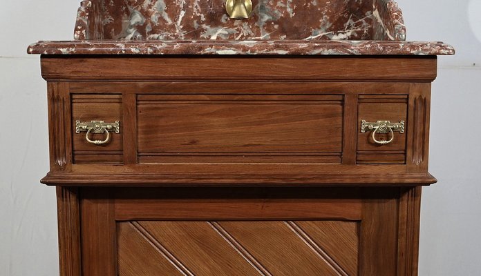 Small Dressing Table in Blonde Mahogany, 1920s-RVK-1763029