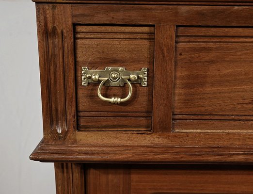 Small Dressing Table in Blonde Mahogany, 1920s-RVK-1763029