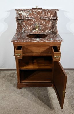 Small Dressing Table in Blonde Mahogany, 1920s-RVK-1763029