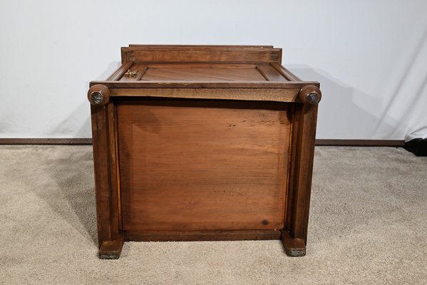 Small Dressing Table in Blonde Mahogany, 1920s-RVK-1763029