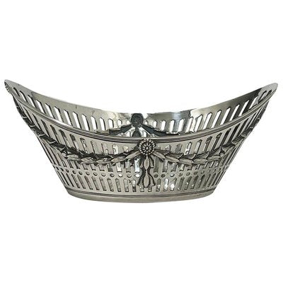 Small Dutch Silver Bonbon Basket by Gerardus Schoorl, 1914-UCH-1224271