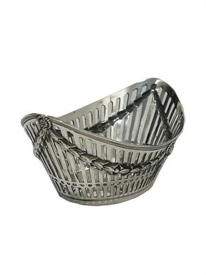 Small Dutch Silver Bonbon Basket by Gerardus Schoorl, 1914-UCH-1224271