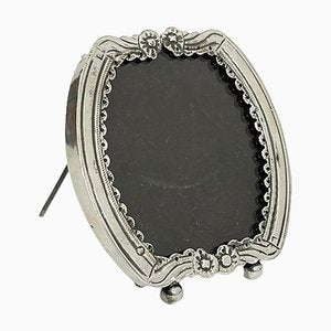 Small Dutch Silver Photo Frame, 19th Century-UCH-1224262