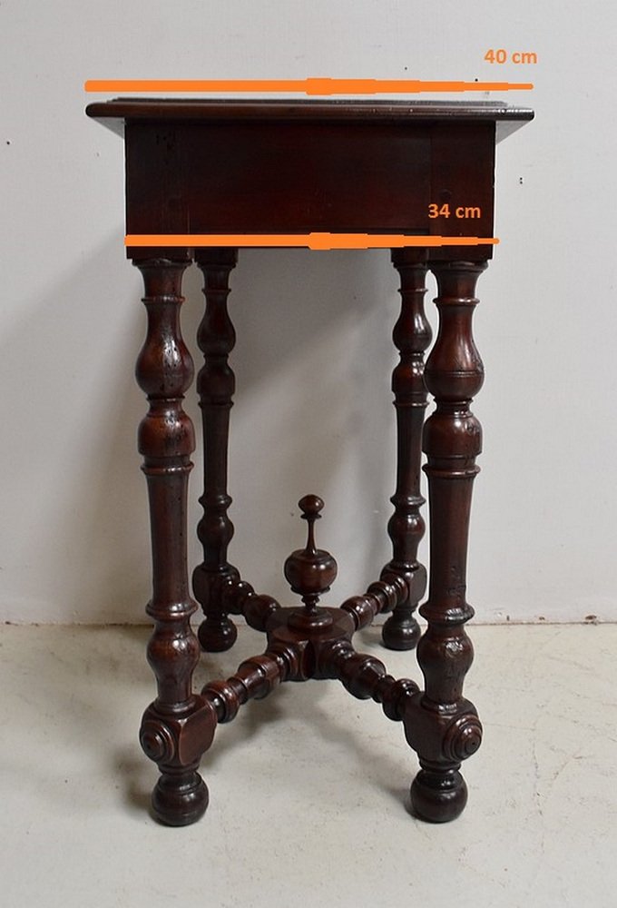 Small Early 19th Century Louis XIV Style Walnut Table