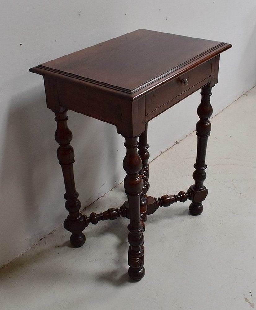 Small Early 19th Century Louis XIV Style Walnut Table