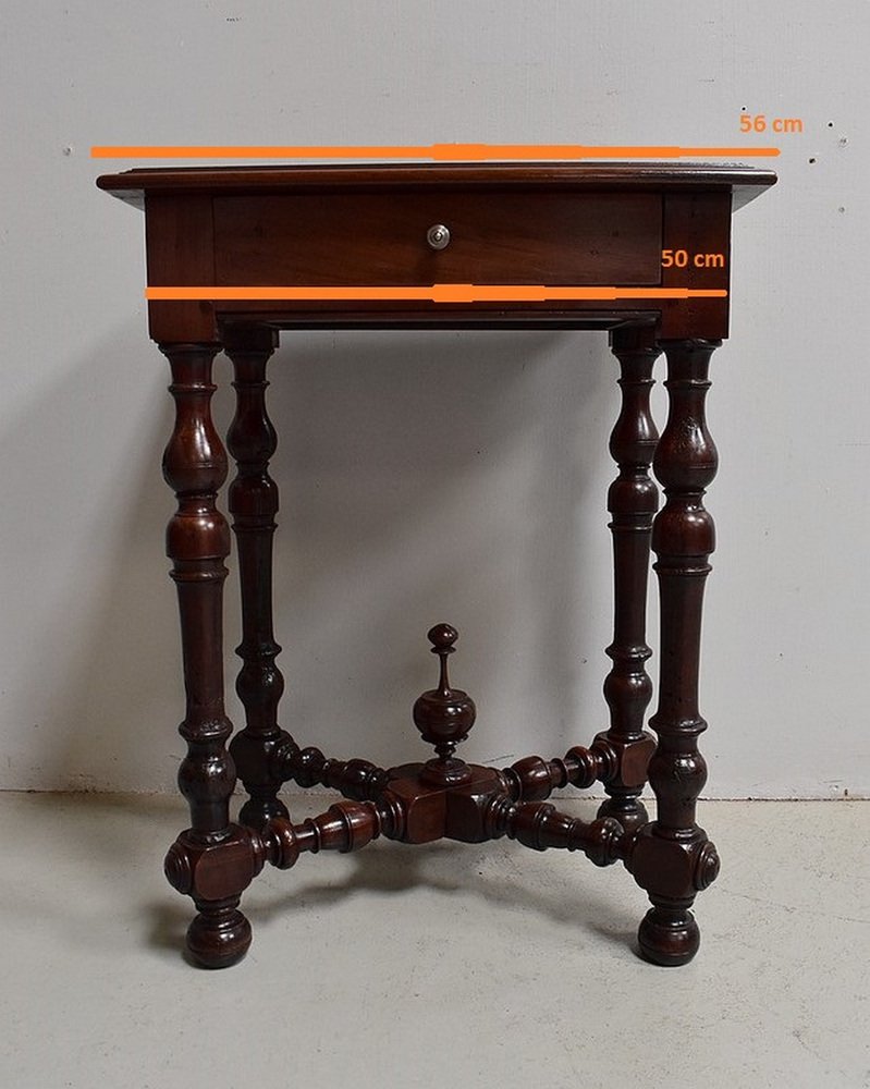 Small Early 19th Century Louis XIV Style Walnut Table