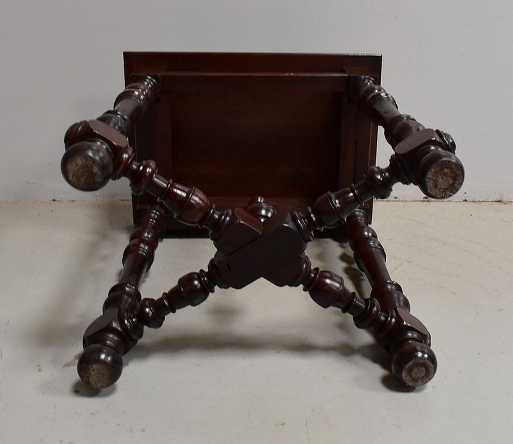 Small Early 19th Century Louis XIV Style Walnut Table