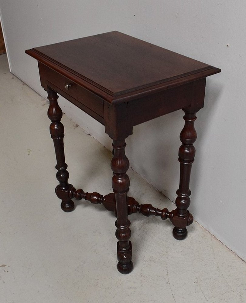 Small Early 19th Century Louis XIV Style Walnut Table