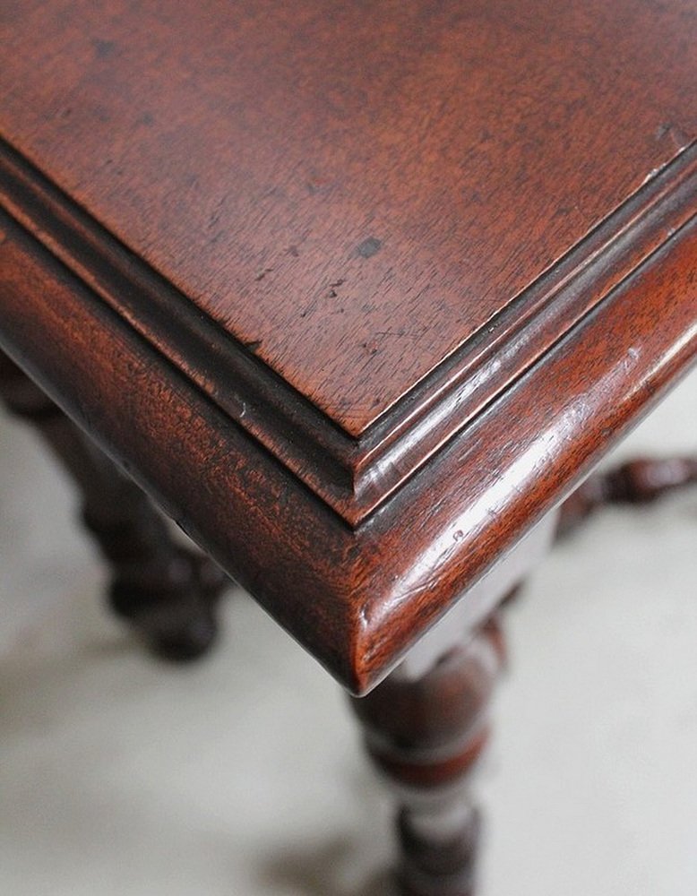 Small Early 19th Century Louis XIV Style Walnut Table