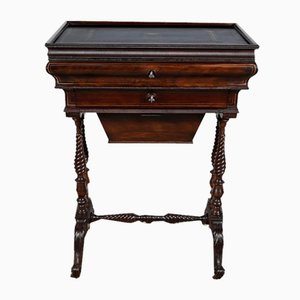 Small Early 19th Century Restoration Hairdresser Table in Rosewood-RVK-1787506