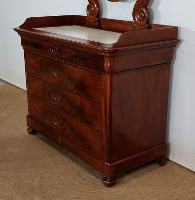 Small Early 19th Century Restoration Period Psyche Commode-RVK-1378164