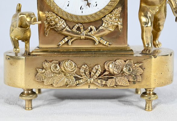 Small Empire Travel Clock, Early 19th Century-RVK-1745957