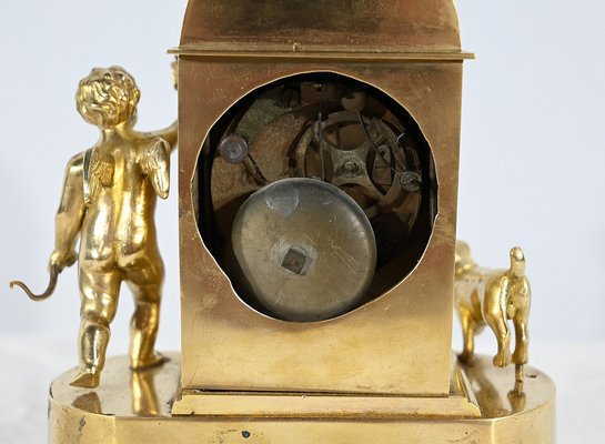 Small Empire Travel Clock, Early 19th Century-RVK-1745957