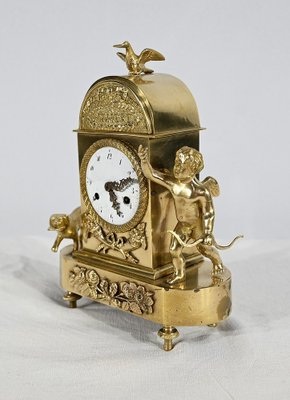 Small Empire Travel Clock, Early 19th Century-RVK-1745957