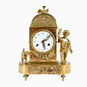 Small Empire Travel Clock, Early 19th Century-RVK-1745957