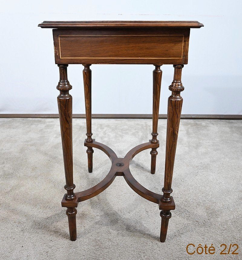 Small End of 19th Century Louis XVI Marquetry Table