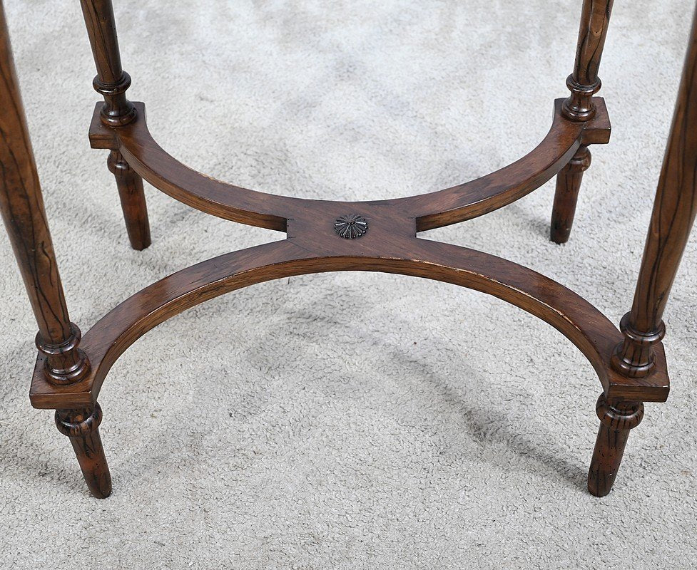 Small End of 19th Century Louis XVI Marquetry Table