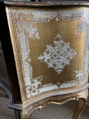 Small Florentine Dresser with Gold Details-QJM-1737985