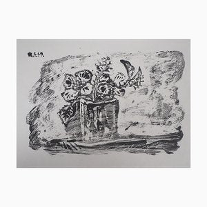 Small Flowerpot Lithograph by Pablo Picasso, 1947-KHH-697789