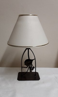 Small French Art Deco Table Lamp, 1940s-HOI-1780300