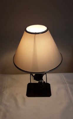 Small French Art Deco Table Lamp, 1940s-HOI-1780300