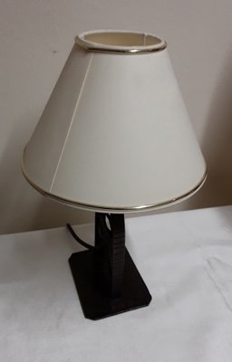 Small French Art Deco Table Lamp, 1940s-HOI-1780300