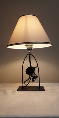 Small French Art Deco Table Lamp, 1940s-HOI-1780300