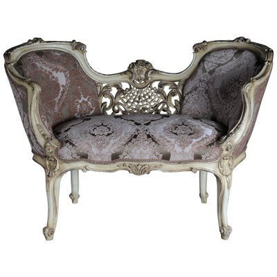 Small French Bench in Louis XV Style-FLW-1401819