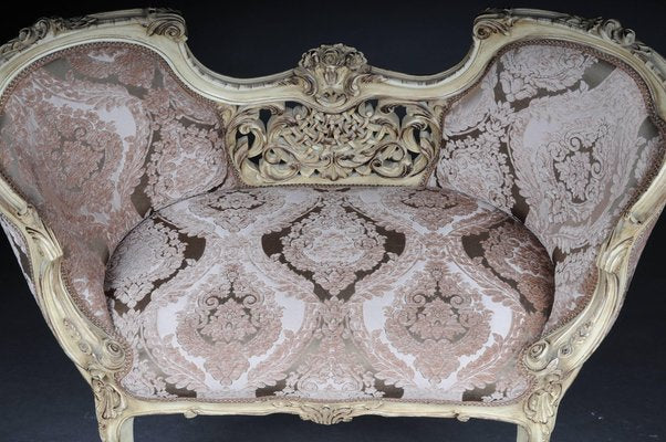 Small French Bench in Louis XV Style-FLW-1401819